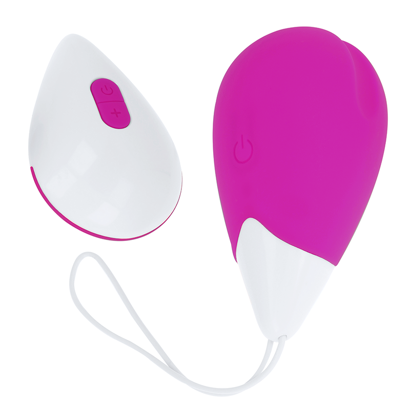 Ohmama – Œuf Vibrant Texturé 10 Modes Violet et Blanc