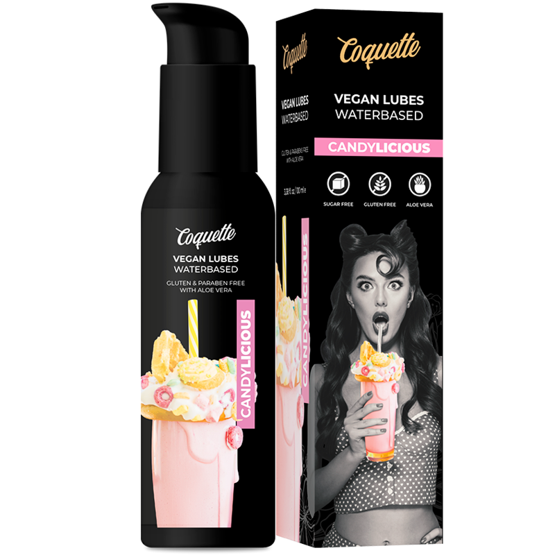 Coquette Chic Desire – Lubrifiant Végan Candylicious Premium Experience 100ml