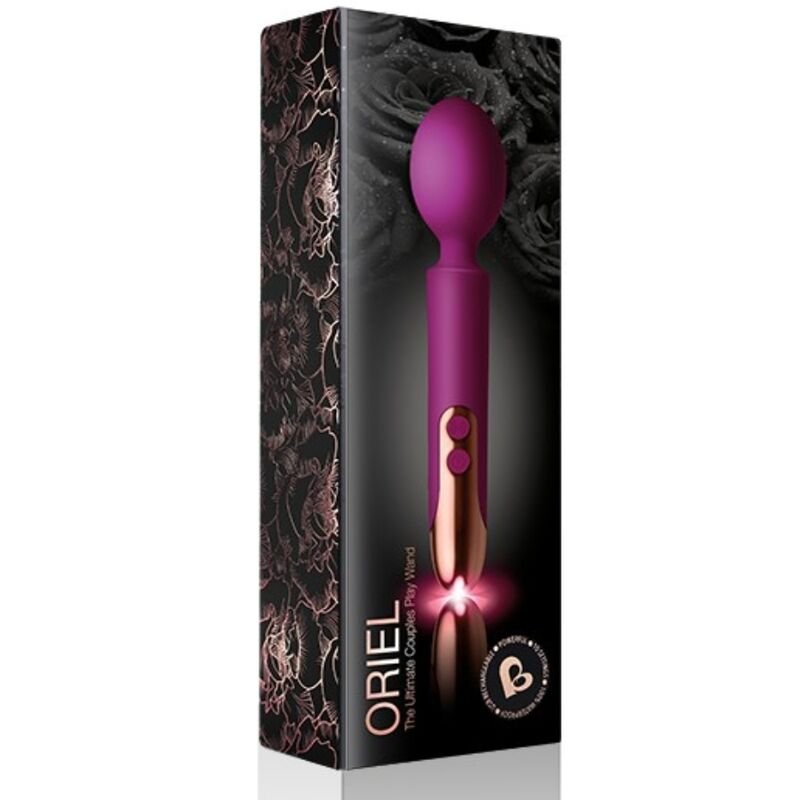 Rocks-Off - Masseur Rechargeable Lilas Oriel - Gabychou - Jouets pour femmes