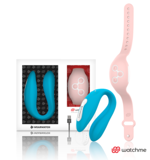 Wearwatch - Vibrateur Double Technologie Watchme Indigo / Rose - Gabychou - Jouets pour femmes