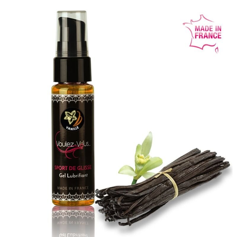 Voulez-vous - Lubrifiant à Base d'Eau Vanille 35ml - Gabychou - Aux saveurs délicieuses