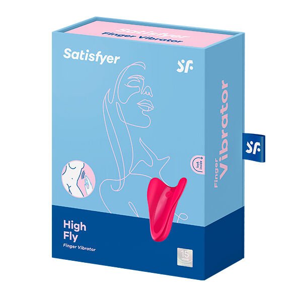 Satisfyer - Vibrateur Doigts High Fly Fuchsia - Gabychou - Doigts Vibrants