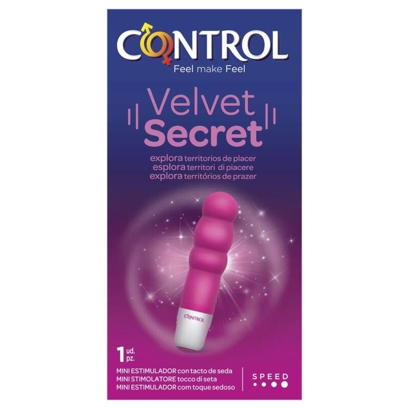 Control - Mini Stimulateur Secret Velours - Gabychou - Balles vibrantes