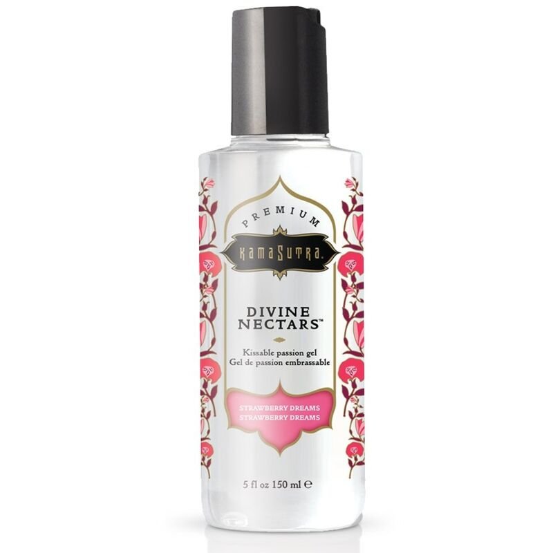 Kamasutra – Lubrifiant Divine Nectars Rêve de Fraise 150 ml