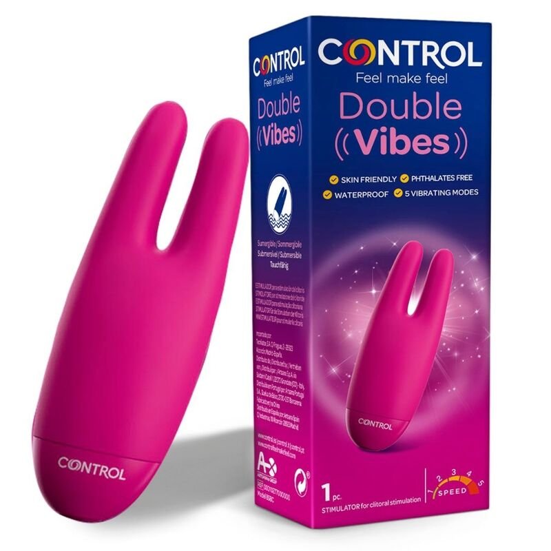 Control - Stimulateur Double Vibratoires - Gabychou - Jouets pour femmes