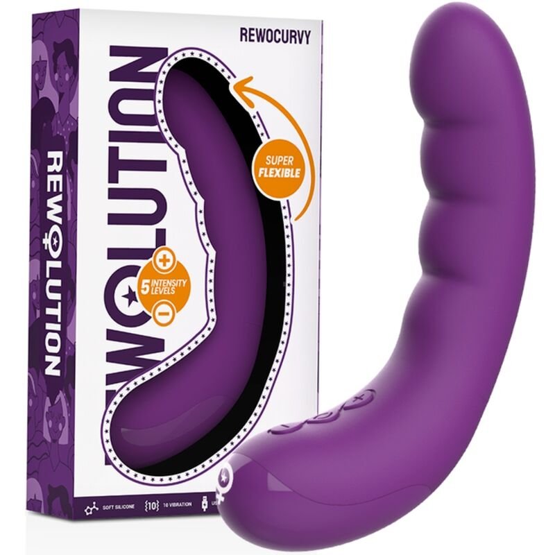 Rewolution – Vibrateur Flexible Rechargeable Rewocurvy