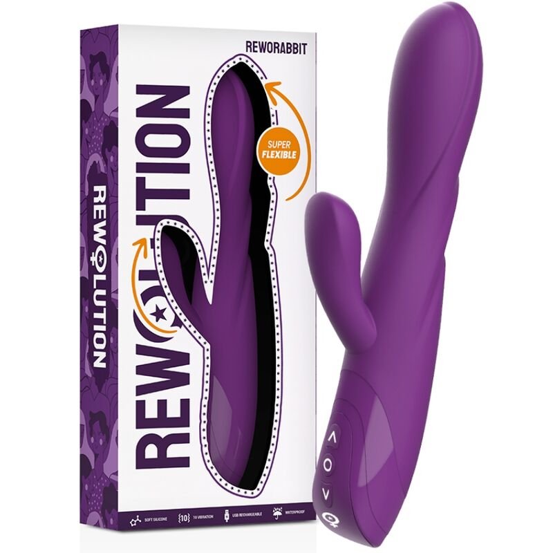 Rewolution - Vibrateur Flexible Reworabbit Avec Lapin - Gabychou - Jouets pour femmes