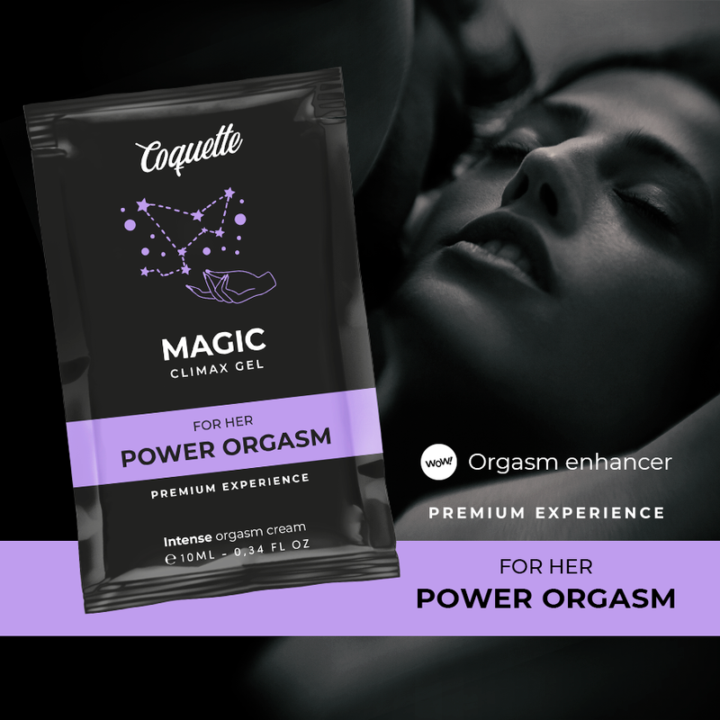 Coquette Chic Desire - Gel Climax Pocket Magic Améliorant l'Orgasme 10ml - Gabychou - Bien-être