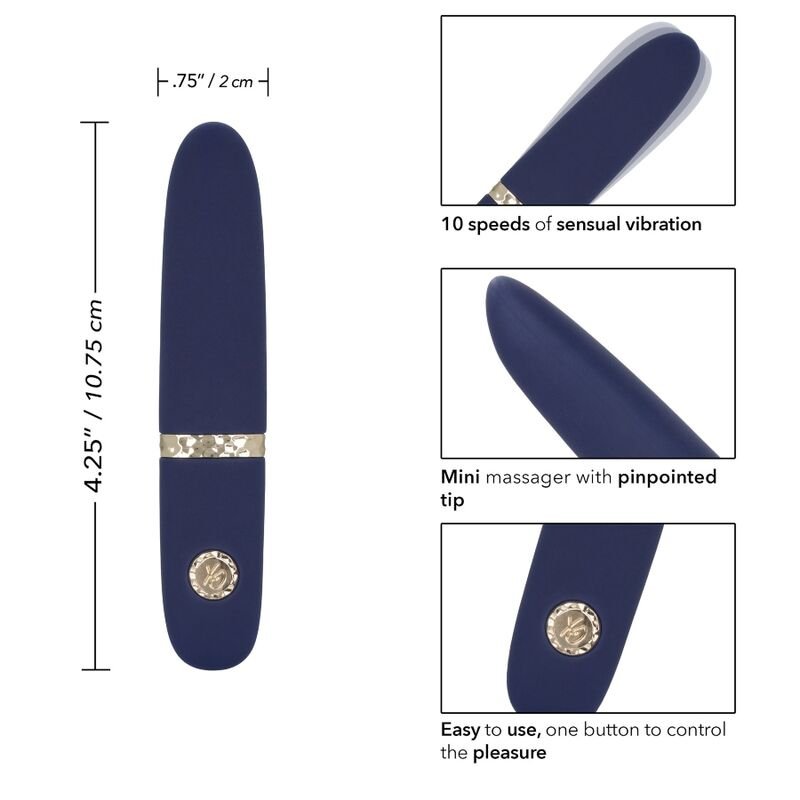 California Exotics - Mini Masseur Chic Daisy - Gabychou - Balles vibrantes