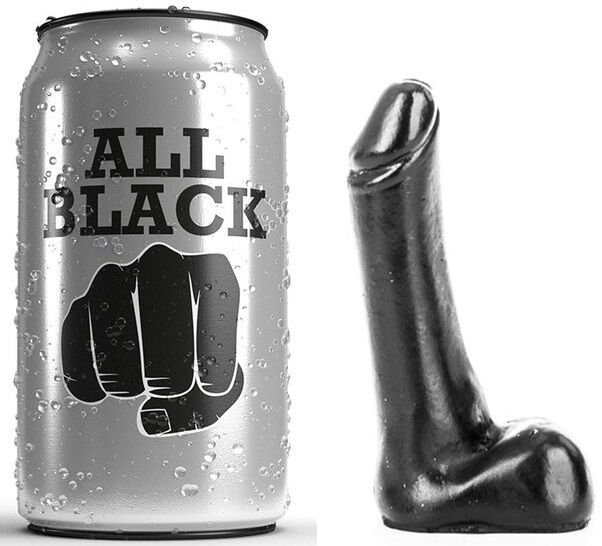 All Black – Gode de 9 cm