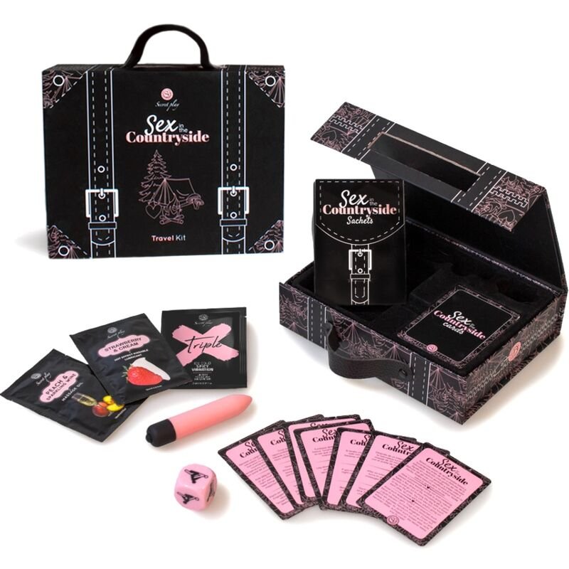 Secretplay - Kit de Voyage Sexe à la Campagne - Gabychou - Jeux coquin pour couple