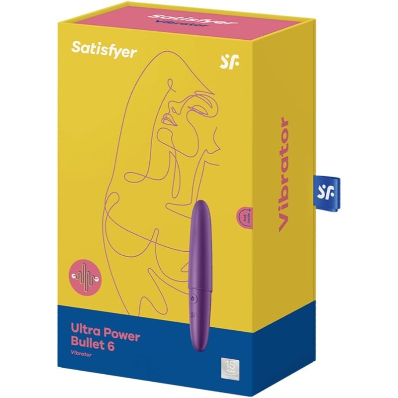 Satisfyer - Bullet Ultra Puissant 6 Violet - Gabychou - Balles vibrantes