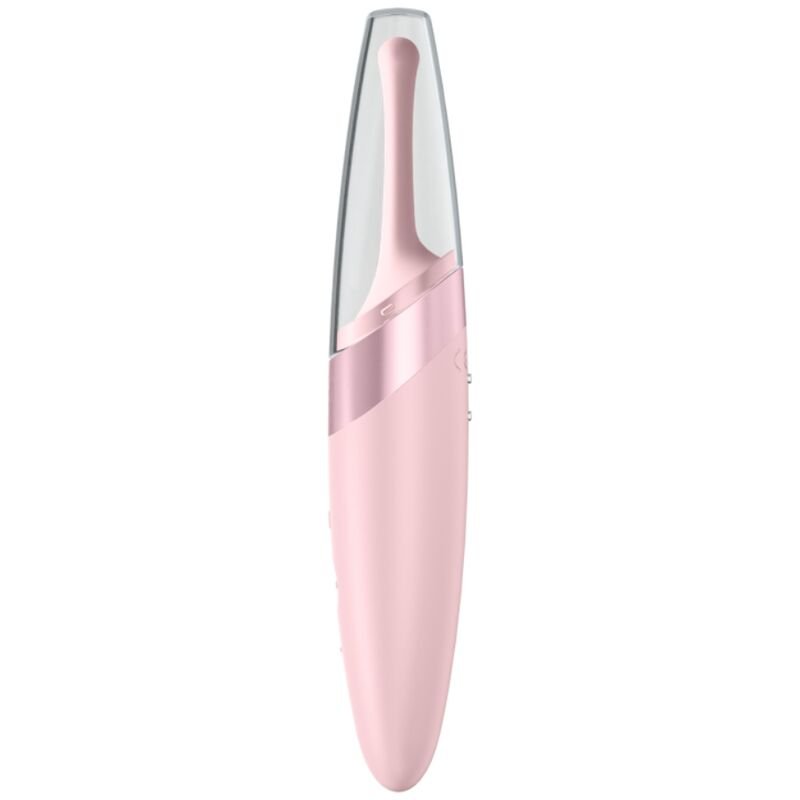 Satisfyer - Vibrateur Pointe de Clit Twirling Delight Rose - Gabychou - Jouets pour femmes