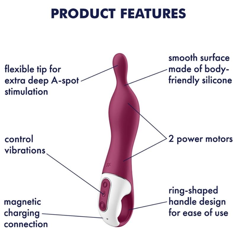 Satisfyer - Vibrateur Amazing 1 Aspot Baie - Gabychou - Offres