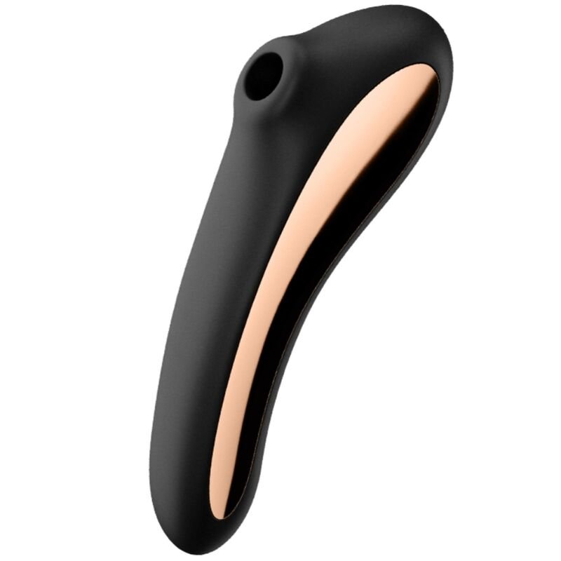 Satisfyer - Vibrateur Dual Kiss Air Pulse Noir - Gabychou - Jouets pour femmes