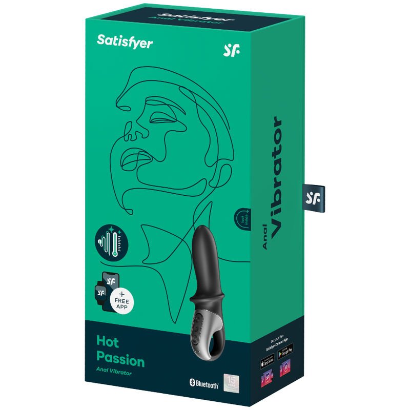 Satisfyer - Vibrateur Anal Hot Passion Noir - Gabychou - Anal