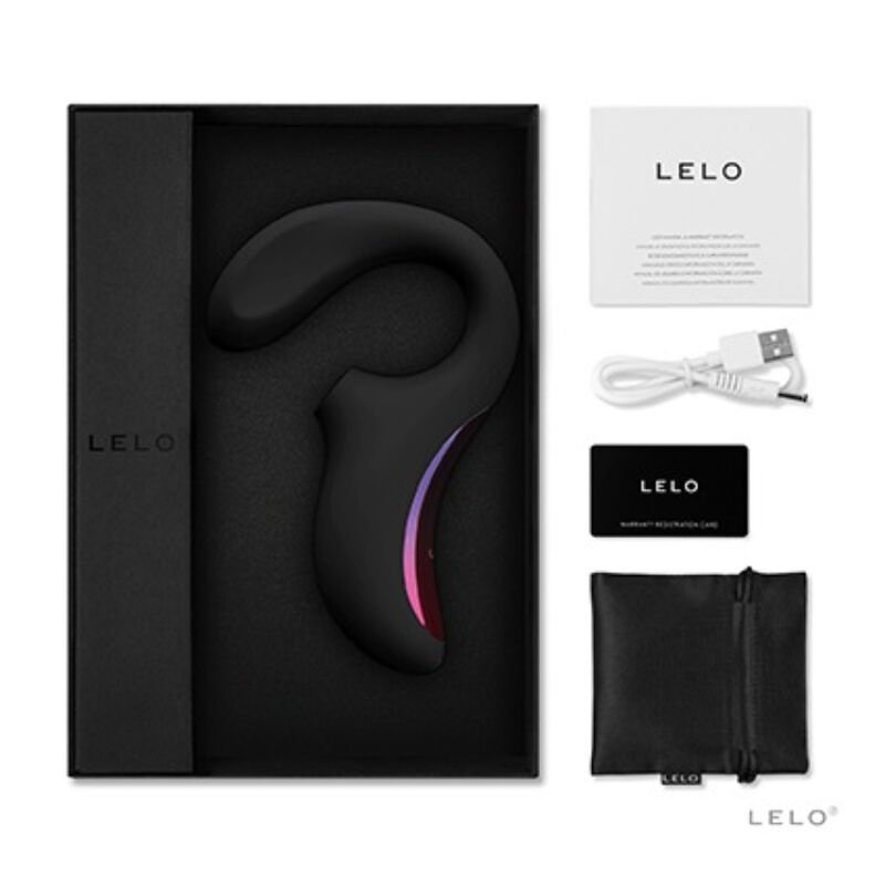 LELO - ENIGMA CRUISE MASSEUR SONIQUE DOUBLE STIMULATION NOIR - Gabychou - Jouets pour femmes