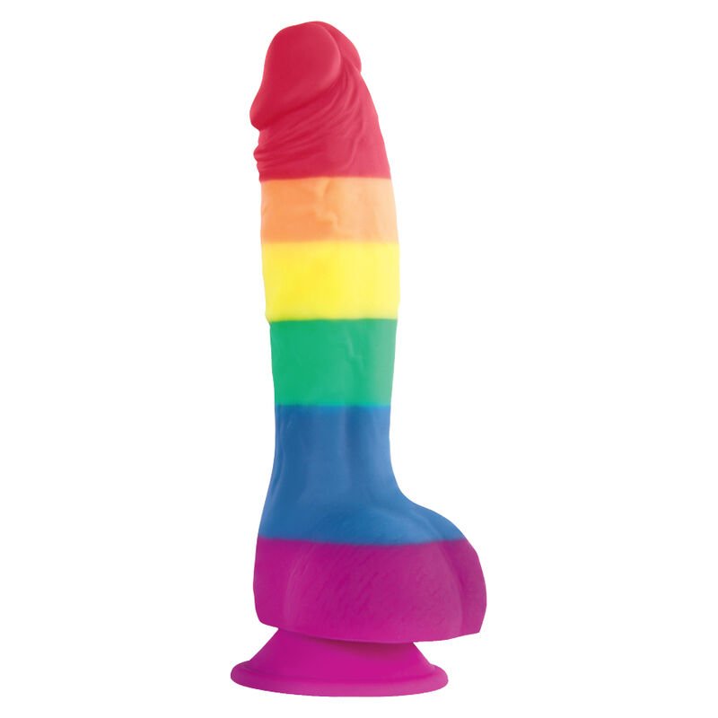 Pride - Dildo Drapeau LGBT 15cm - Gabychou - Godes ceinture