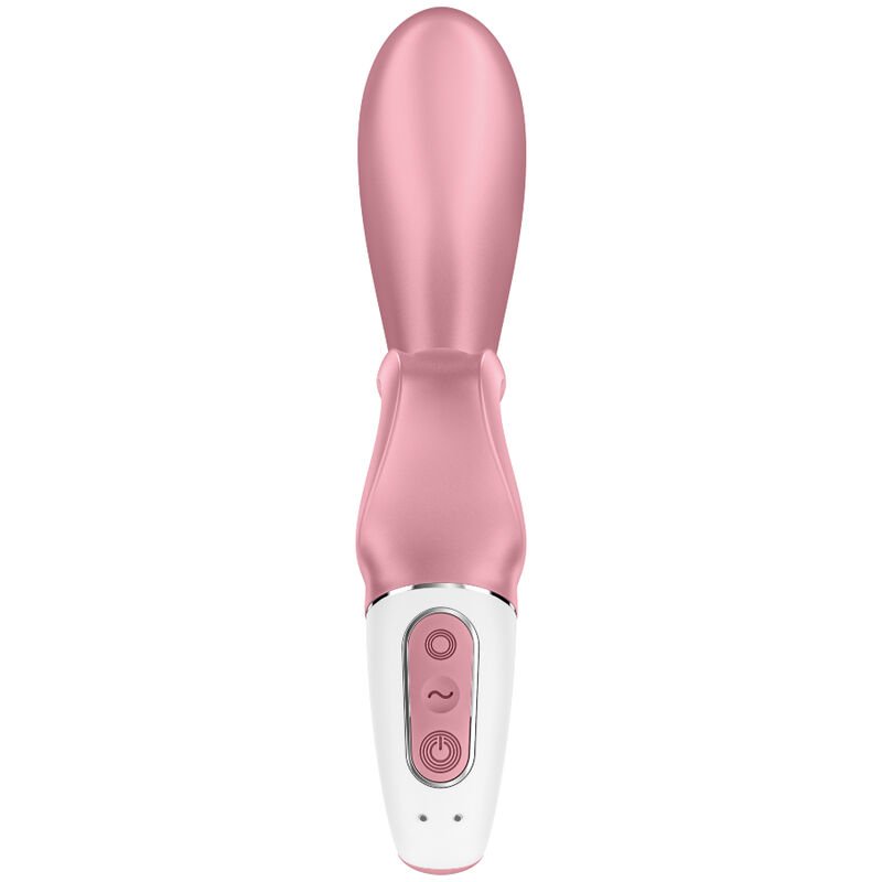 Satisfyer - Vibromasseur Lapin Hug Me avec Application Rose - Gabychou - Jouets pour femmes