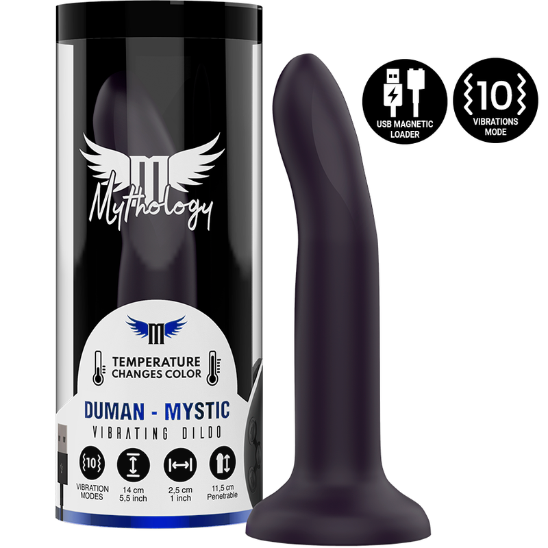 Mythology - Dildo Mystic Duman S Vibrateur Watchme Technologie Sans Fil Compatible - Gabychou - Anal
