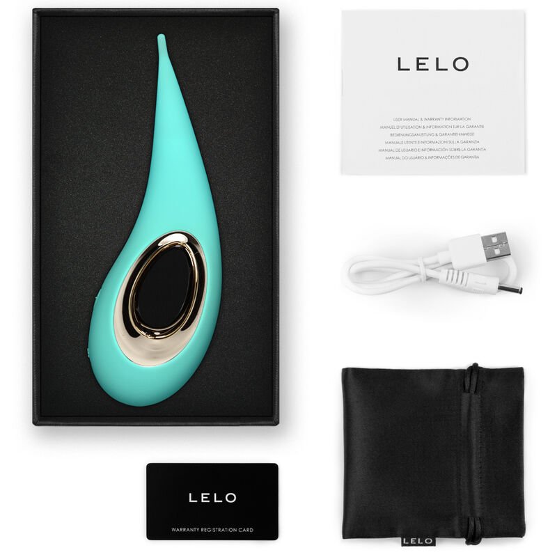 Lelo - Stimulateur de Clitoris Dot Aqua - Gabychou - Jouets pour femmes