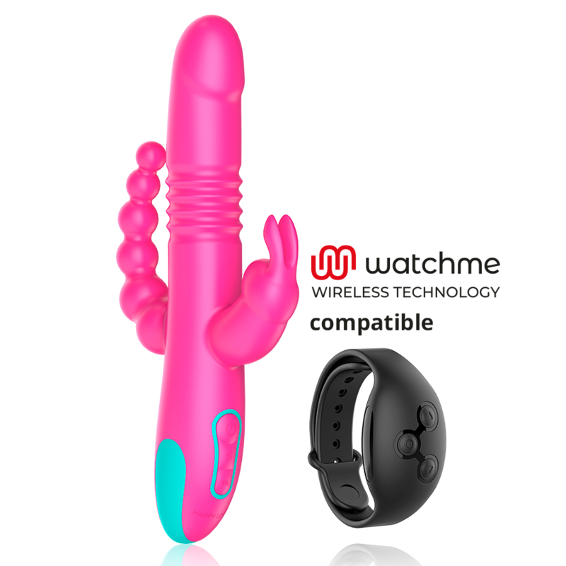 Happy Loky - Donald Triple Stimulation Anal, G-spot, Clitoral Watchme Technologie Sans Fil Compatible - Gabychou - Anal