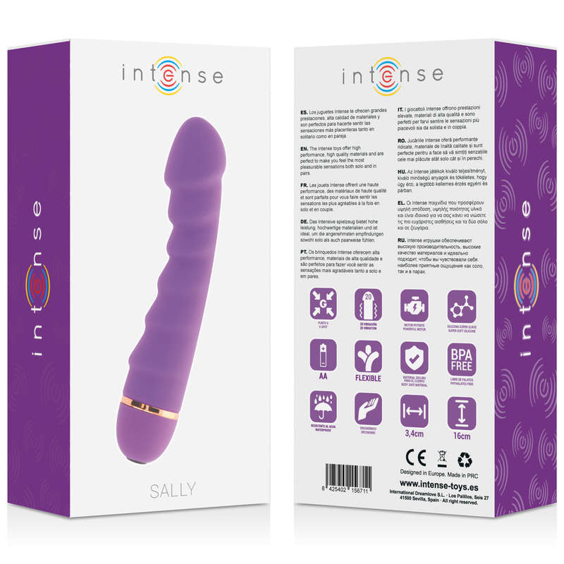 Intense - Sally Silicone Lilas 20 Vitesses - Gabychou - Jouets pour femmes