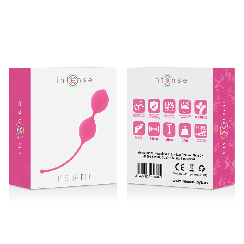 Intense - Kegel Kisha Fit en Silicone Fuchsia - Gabychou - Boules de silicone
