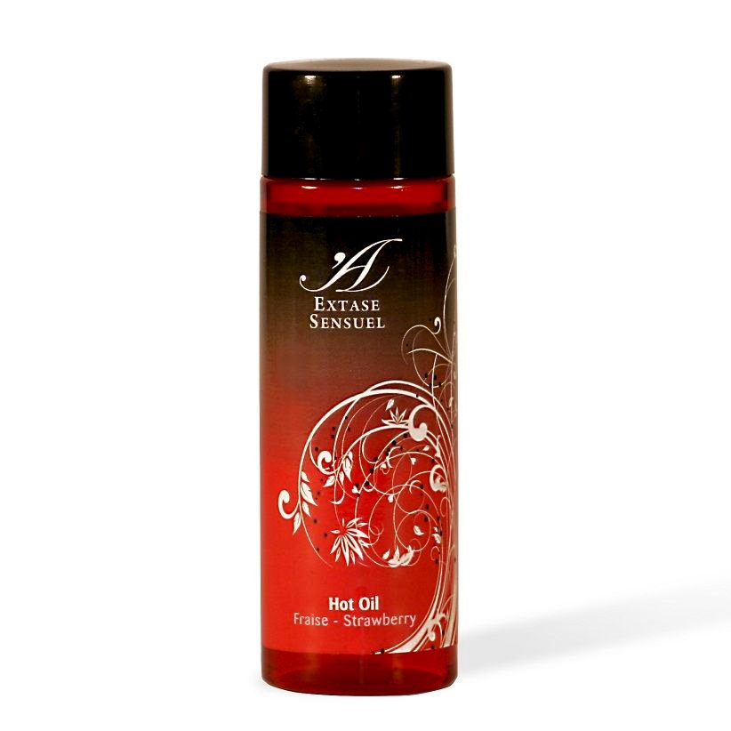 Extase Sensual – Huile Stimulante Chaleur Fraise 100ml