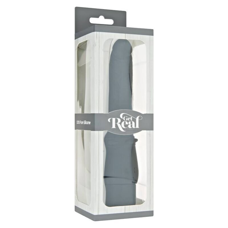 Get Real - Vibrateur Classique Lisse Noir - Gabychou - Vibrateurs
