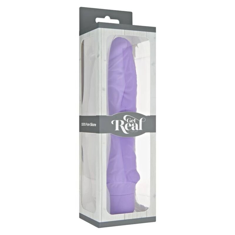 Get Real - Grand Vibrateur Classique Violet - Gabychou - Vibrateurs