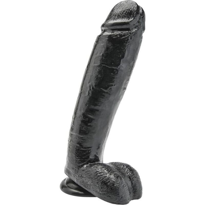 Get Real – Gode Avec Boules Noires 25,5 cm