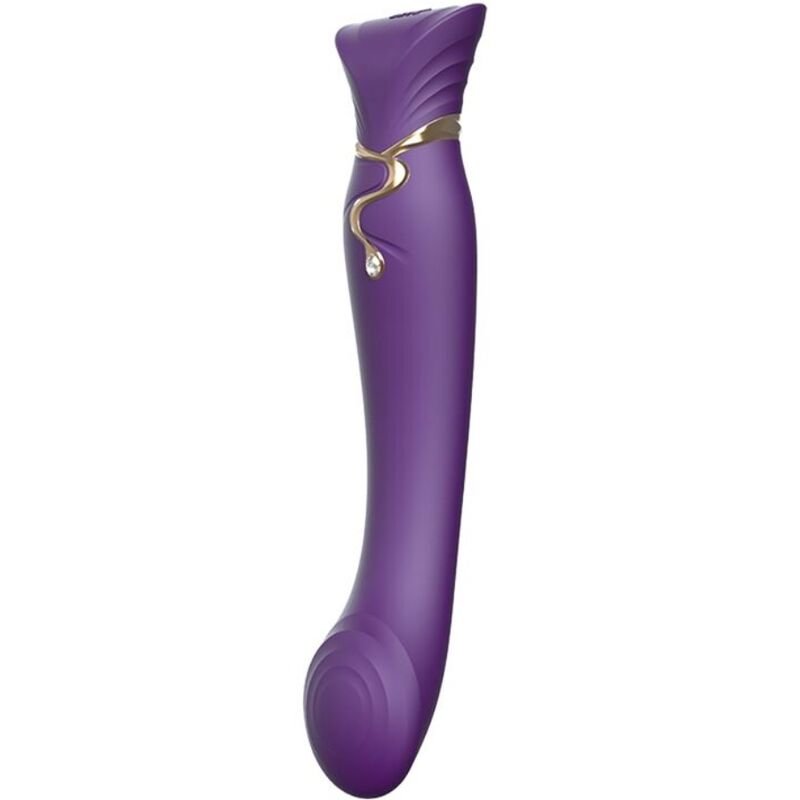 Zalo - Vibrateur Puls Wave G-spot Reine Violet - Gabychou - Vibrateurs