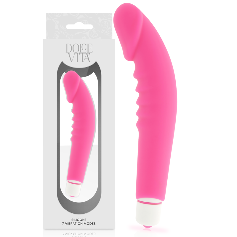 Dolce Vita - Plaisir Réaliste Rose Silicone - Gabychou - Jouets pour femmes