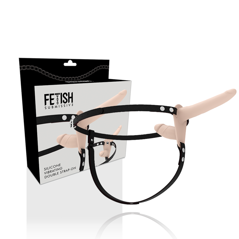 Fetish Submissive Harness - Vibrateur Double Pénétration Chair - Gabychou - Harnais