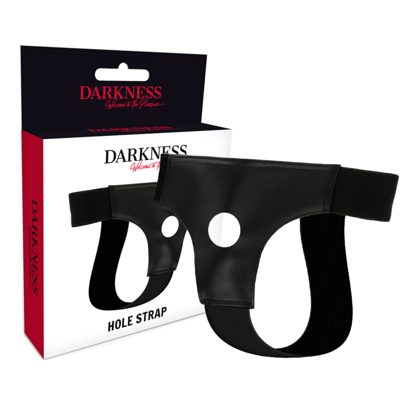Darkness – Harnais avec Trou Taille Unique