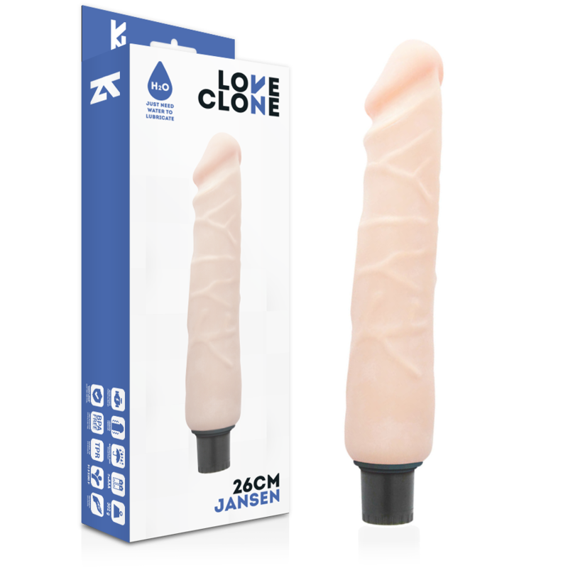 Loveclone - Vibrateur Autolubrifiant Jansen 26cm 4.2cm - Gabychou - Vibrateurs