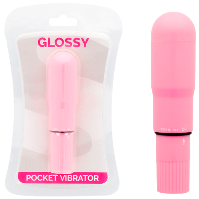 Glossy – Vibrateur de Poche Rose
