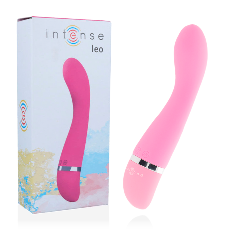 Intense - Vibrateur Luxe Leo Silicone Rose - Gabychou - Jouets pour femmes