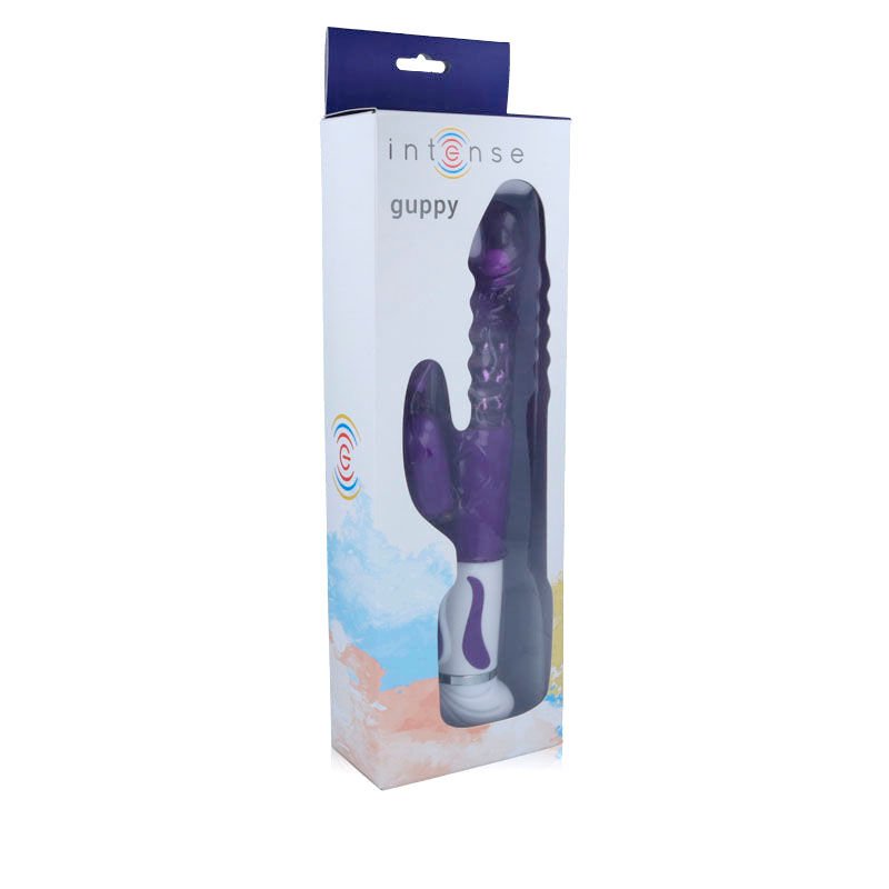 Intense - Vibrateur Rotateur Guppy Lilas - Gabychou - Jouets pour femmes