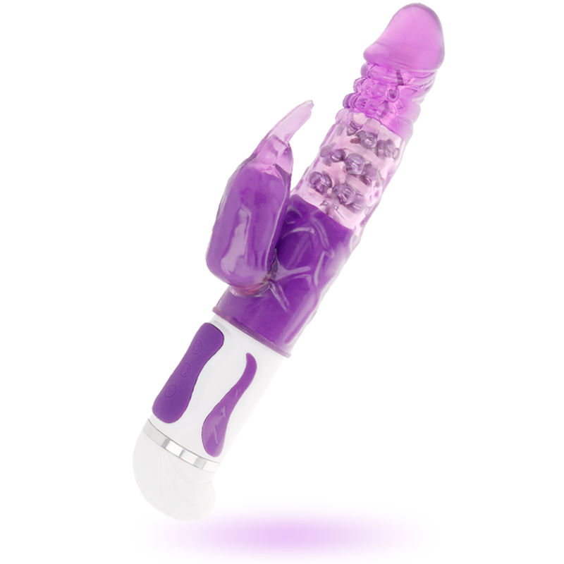 Intense - Vibrateur Rotateur Guppy Lilas - Gabychou - Jouets pour femmes