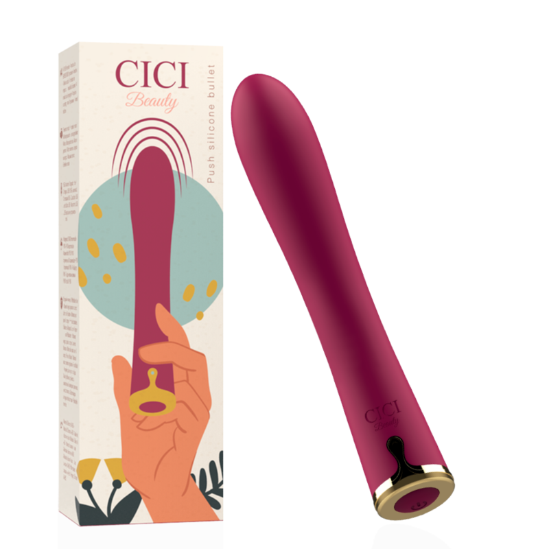 Cici Beauty – Bullet de Poussée Premium en Silicone