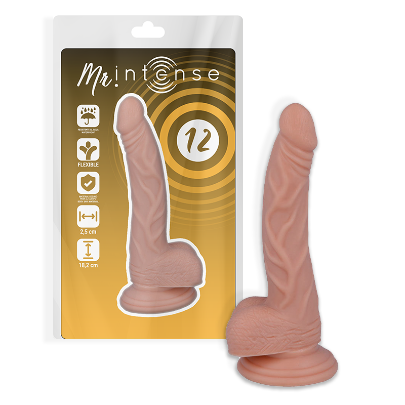Mr Intense - Pénis Réaliste 18.2cm et 2.5cm - Gabychou - Godes ceinture