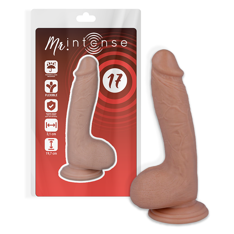 Mr Intense – Pénis Réaliste de 19.7cm par 4.1cm Intensité 17