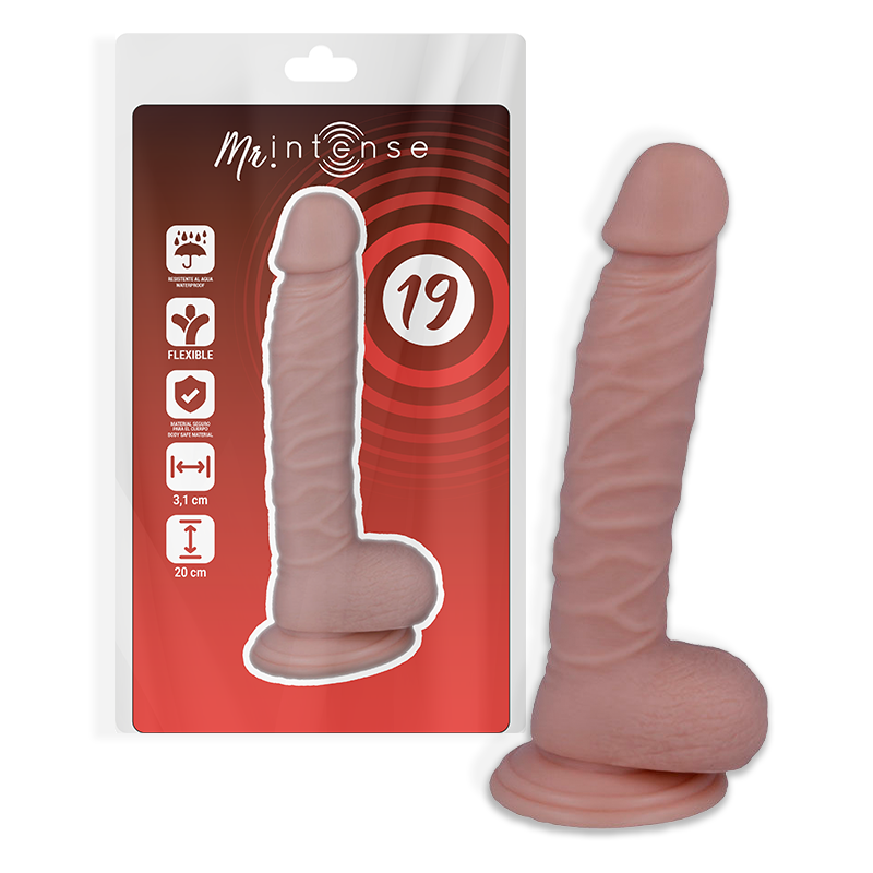 Mr Intense – Pénis Réaliste 20 cm, Ø 3.1 cm