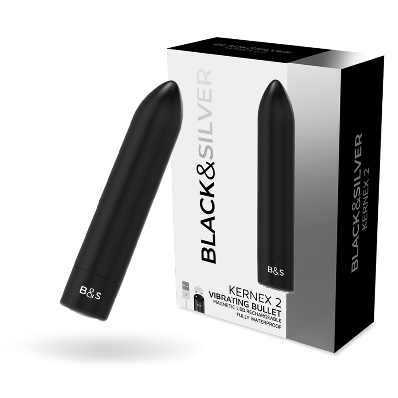 Blacksilver - Kernex 2 Balle Magnétique Vibrante Noire - Gabychou - Jouets pour femmes