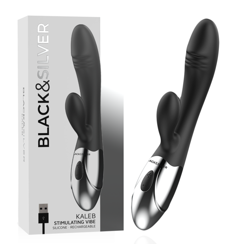 Blacksilver - Vibromasseur Stimulant Kaleb - Gabychou - Jouets pour femmes