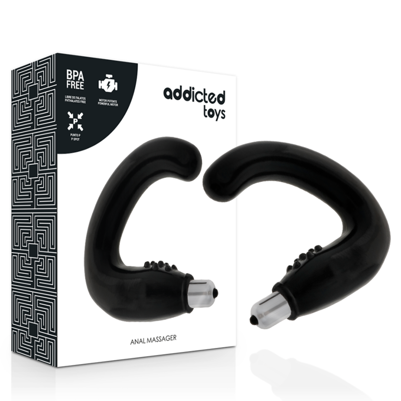 Addicted Toys - Masseur Anal Noir - Gabychou - Anal