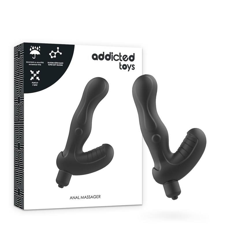 Addicted Toys – Stimulateur Prostate en Silicone P-spot Vibe