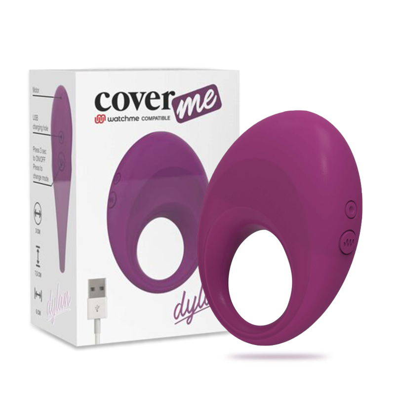Coverme – Bague Rechargeable Dylan Compatible Avec Technologie Sans Fil Watchme